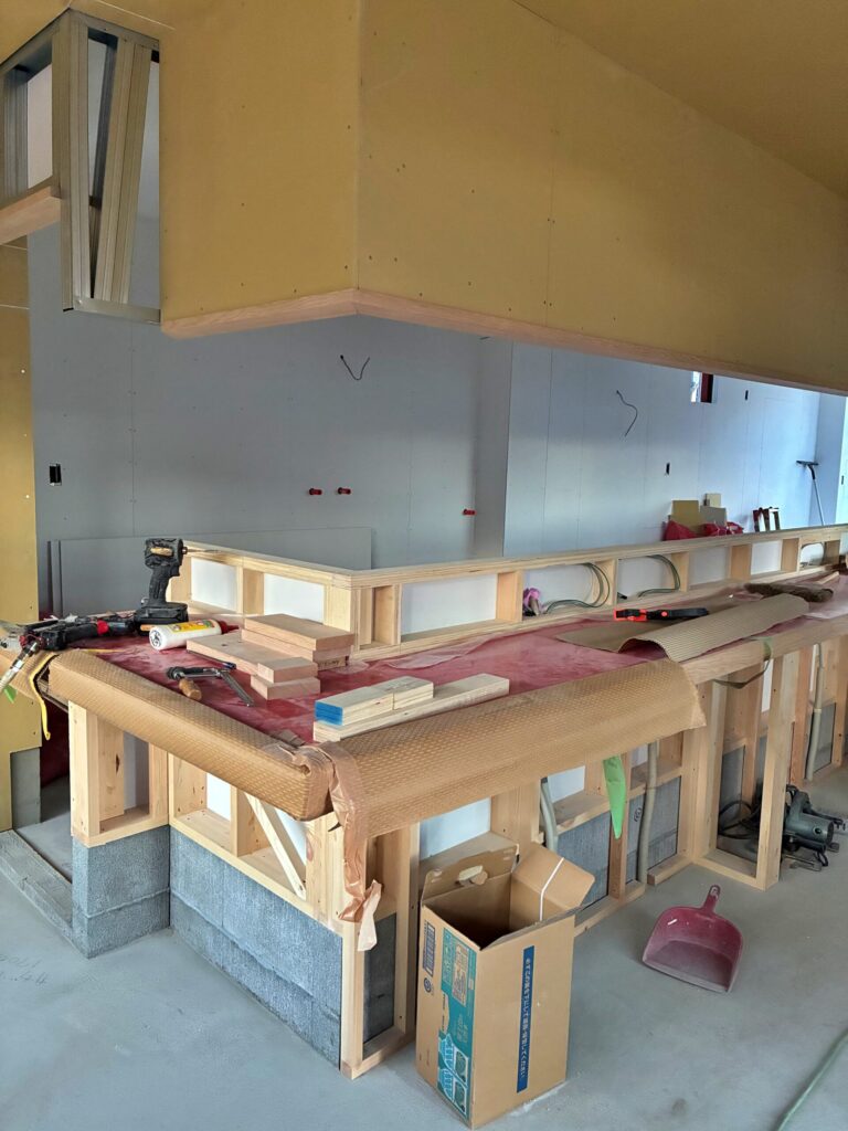 工事中の店内の様子1